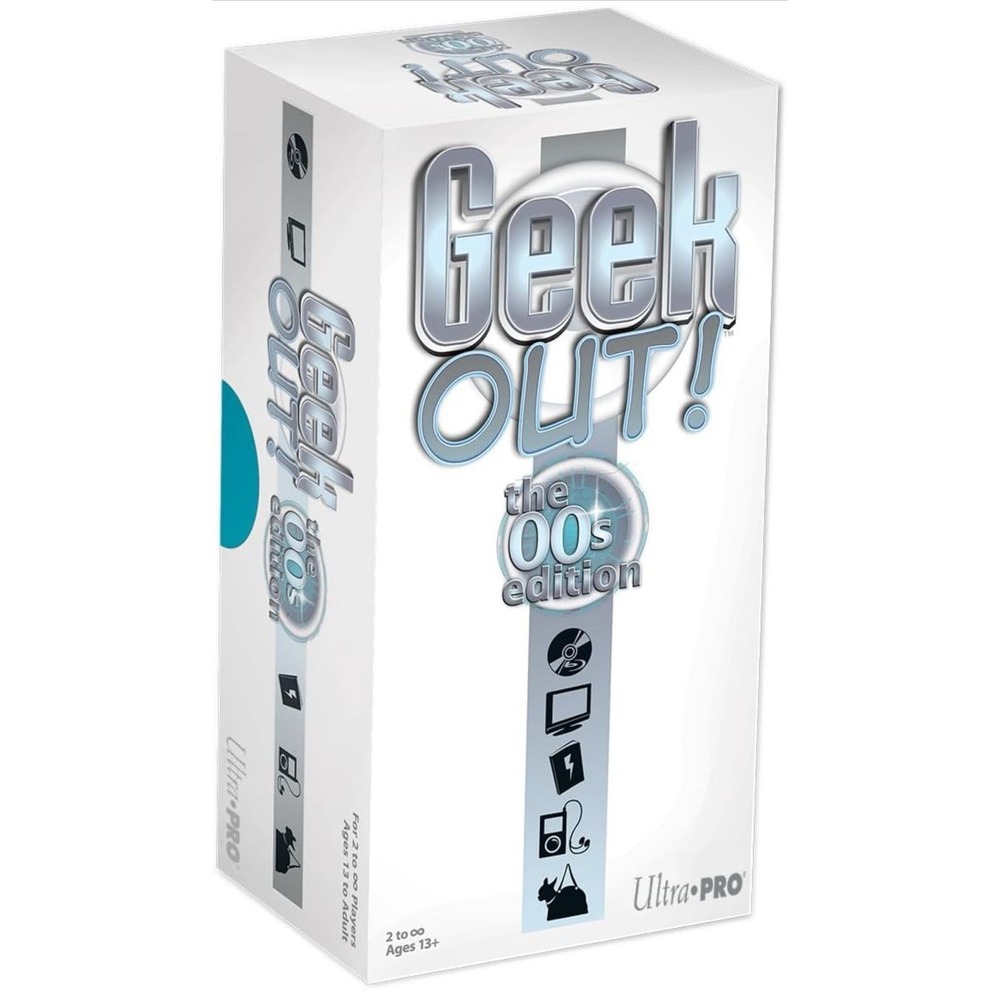 Ultra PRO Geek Out 00s Trivia Board Game 2000s Pop Culture Party Game Sealed